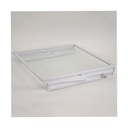 LG Refrigerator Rail Guide (Left, White) - MEA40002602, Replaces: 4974JA1105B