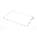 GE Refrigerator Fresh Food Door Handle (White) - WR12X10107, Replaces: WR12X10710