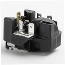 GE Refrigerator Fan Motor & Harness - WR17X13035, Replaces: WR23X10662