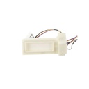 Whirlpool Refrigerator Bottom Door Hinge & Cam Kit (Right, White) - W10500000, Replaces: W10247905