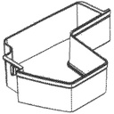 Samsung Refrigerator Quick Space Shelf Assembly - DA97-12955A