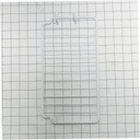 GE Refrigerator Door Stop (Black) - WR02X13425, Replaces: WR02X10814