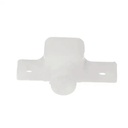 GE Refrigerator Door Handle Kit - WR12X10760, Replaces: WR12X10128