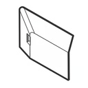 Bosch Refrigerator Door Shelf Tray (Clear) - 00776786, Replaces: 776786