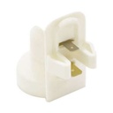 GE Refrigerator Dispenser Drip Tray (White) - WR17X11654, Replaces: WR17X10810