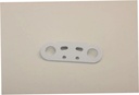 GE Refrigerator Upper Door Hinge Bushing - WR01X10956, Replaces: WR01X10233