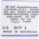 Whirlpool Refrigerator Icebox Heater Fascia - W10577411, Replaces: W11404521