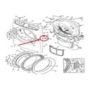 Bosch Refrigerator Evaporator - 00776784, Replaces: 776784