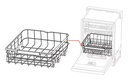 GE Dishwasher Lower Spray Arm Assembly - WD22X10055, Replaces: WD22X10054