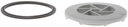 GE Dishwasher Upper Dishrack Assembly - WD28X10210, Replaces: WD28X0240