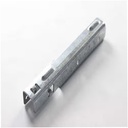 GE Dishwasher Upper Rack Bracket (2 Rollers, Left or Right) - WD12X22802, Replaces: WD12X10410