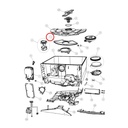 GE Dishwasher Door Latch Holder - WD13X67, Replaces: WD13X0067