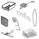 Whirlpool Dishwasher Control Panel (Black) - WPW10380079, Replaces: W10322269