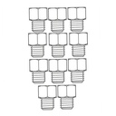 GE Range /Oven Burner Grate (Black) - WB31X10007, Replaces: WB31X10001