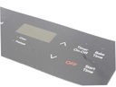 GE Range /Oven Oven Control and Overlay - WB27X32140, Replaces: WB27X29062