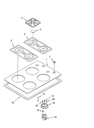 Bosch Range /Oven Front Panel - 11005330, Replaces: 11002185