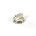 GE Range /Oven Control Knob (Brushed Stainless) - WB03X31659, Replaces: WS01F09309