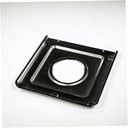 GE Range /Oven Outer Glass Door (Black) - WB56X35469, Replaces: WB56X25755