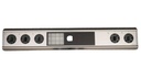Whirlpool Range /Oven Outer Door Glass (Stainless) - W11106273, Replaces: W10864214