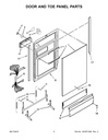 Whirlpool Washer Control Console - W11125149