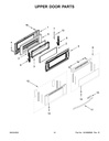 Whirlpool Dishwasher Rack Adjuster Assembly (Left Side) - W10837306, Replaces: W10629521