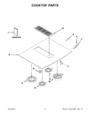 Whirlpool Dishwasher Center Spray Arm Assembly - WPW10605345, Replaces: W10605345