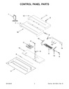 Whirlpool Dishwasher Upper Wash Arm Assembly - WPW10340504, Replaces: W10340504